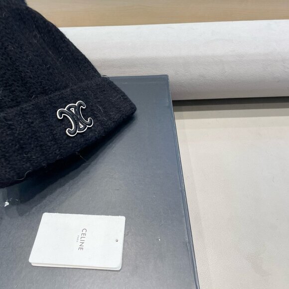 Celine hat wool blend knitted hat - Picture 4 of 8